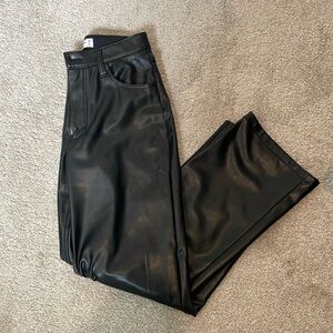 Abercrombie Vegan Leather Pants